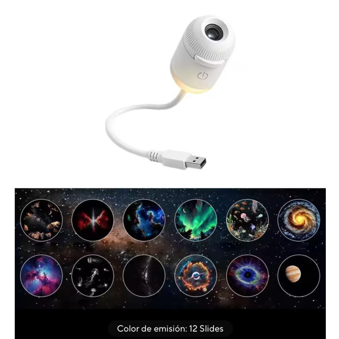 Mini Proyector de Estrellas Galaxy